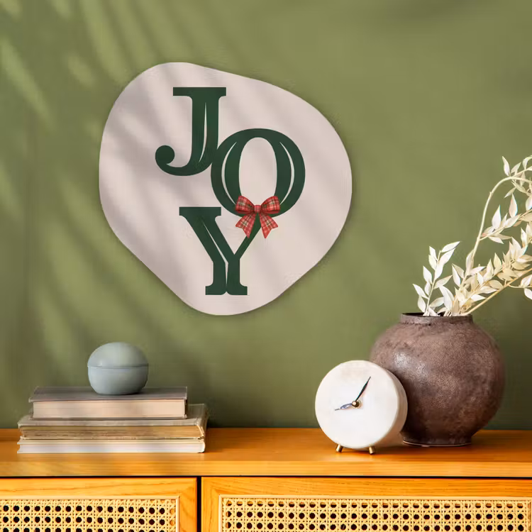 Organisch schilderij forex - Tekst - Kerst - Groen — 2