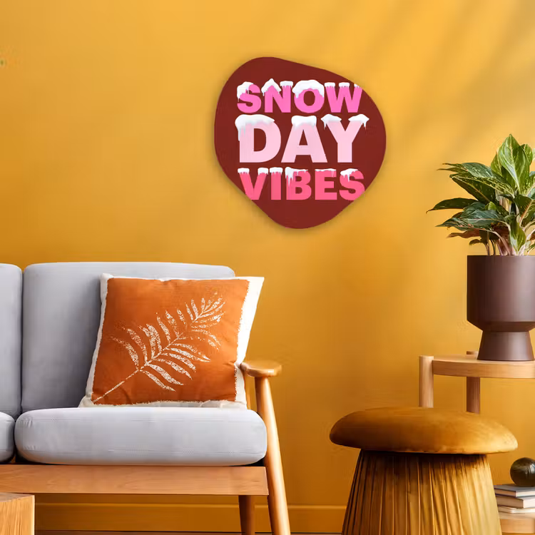 Organisch schilderij forex - Kerst - Tekst - Sneeuw - Rood - Roze — 3