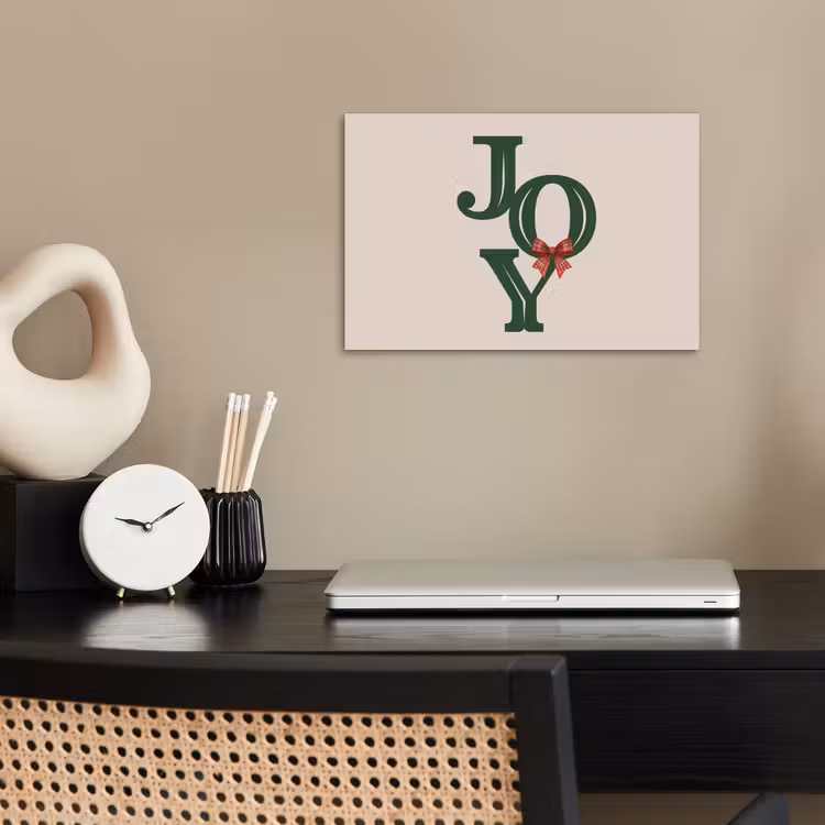 Poster - Tekst - Kerst - Groen — 2