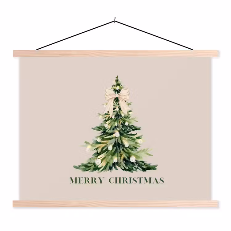Schoolplaat - Kerst - Kerstboom - Tekst — 1