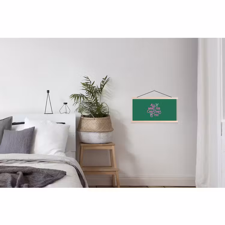 Schoolplaat - Kerst - Tekst - Roze - Groen — 2