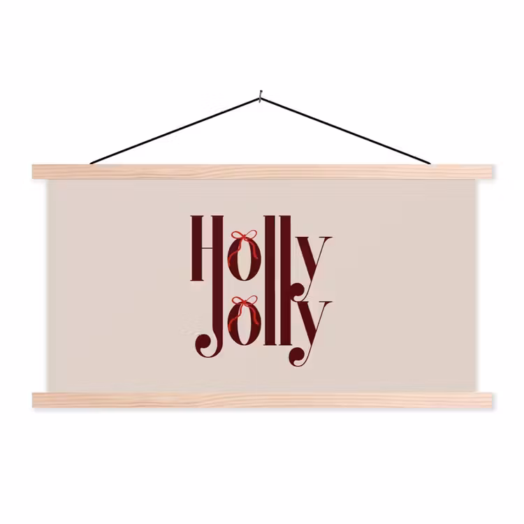 Schoolplaat - Tekst - Kerst - Bruin — 1