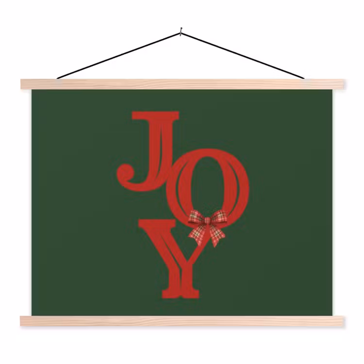 Schoolplaat - Tekst - Kerst - Rood — 1