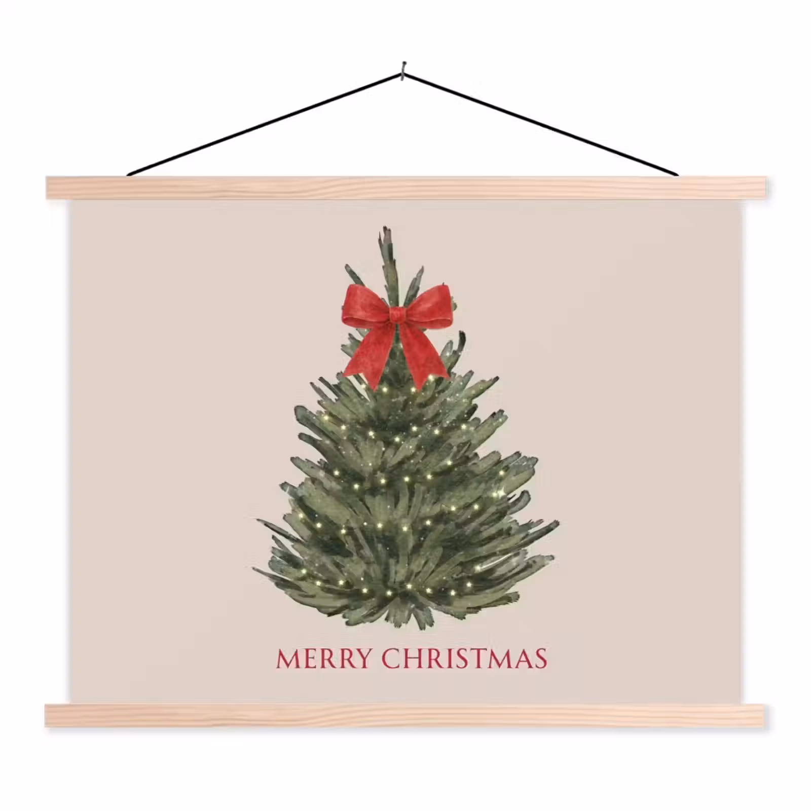 Schoolplaat - Tekst - Kerst - Kerstboom — 1