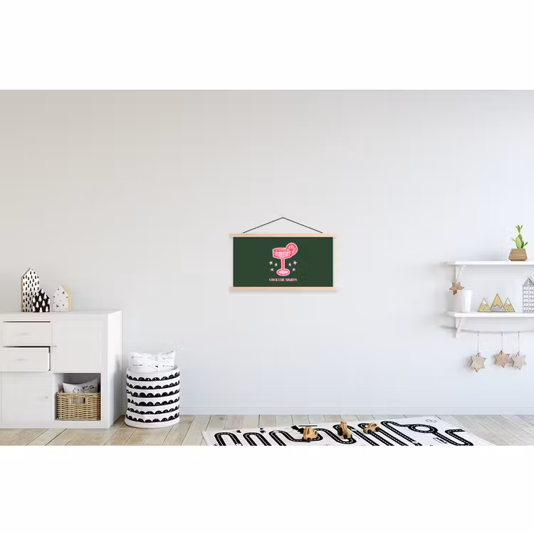 Schoolplaat - Cocktail - Kerst - Roze - Groen — 3