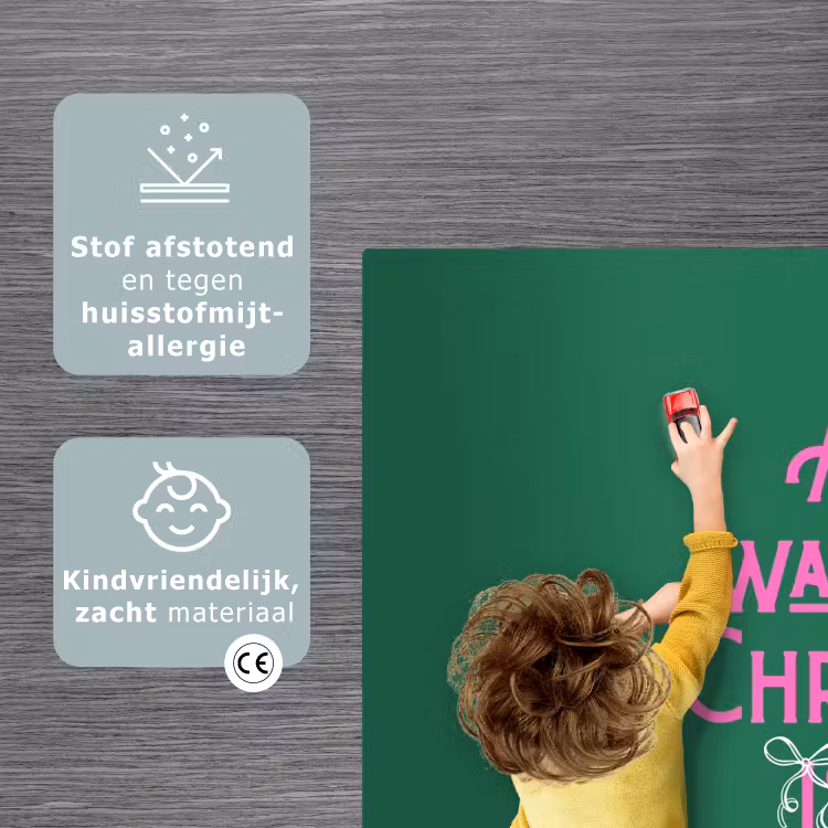Speelkleed - Kerst - Tekst - Roze - Groen — 3
