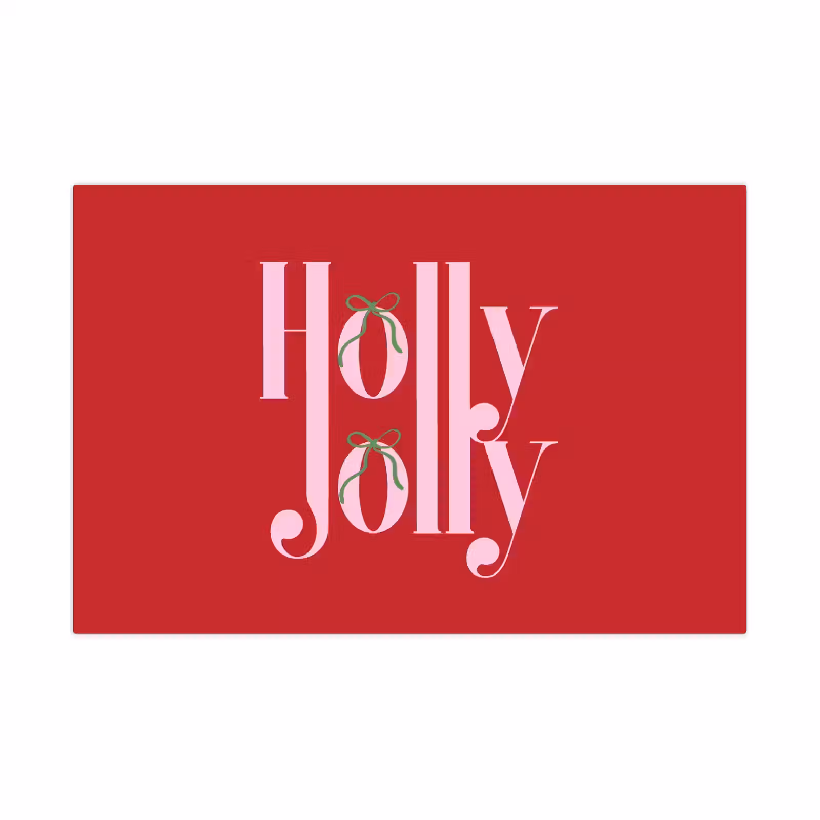 Speelkleed - Kerst - Roze - Rood - Tekst — 1