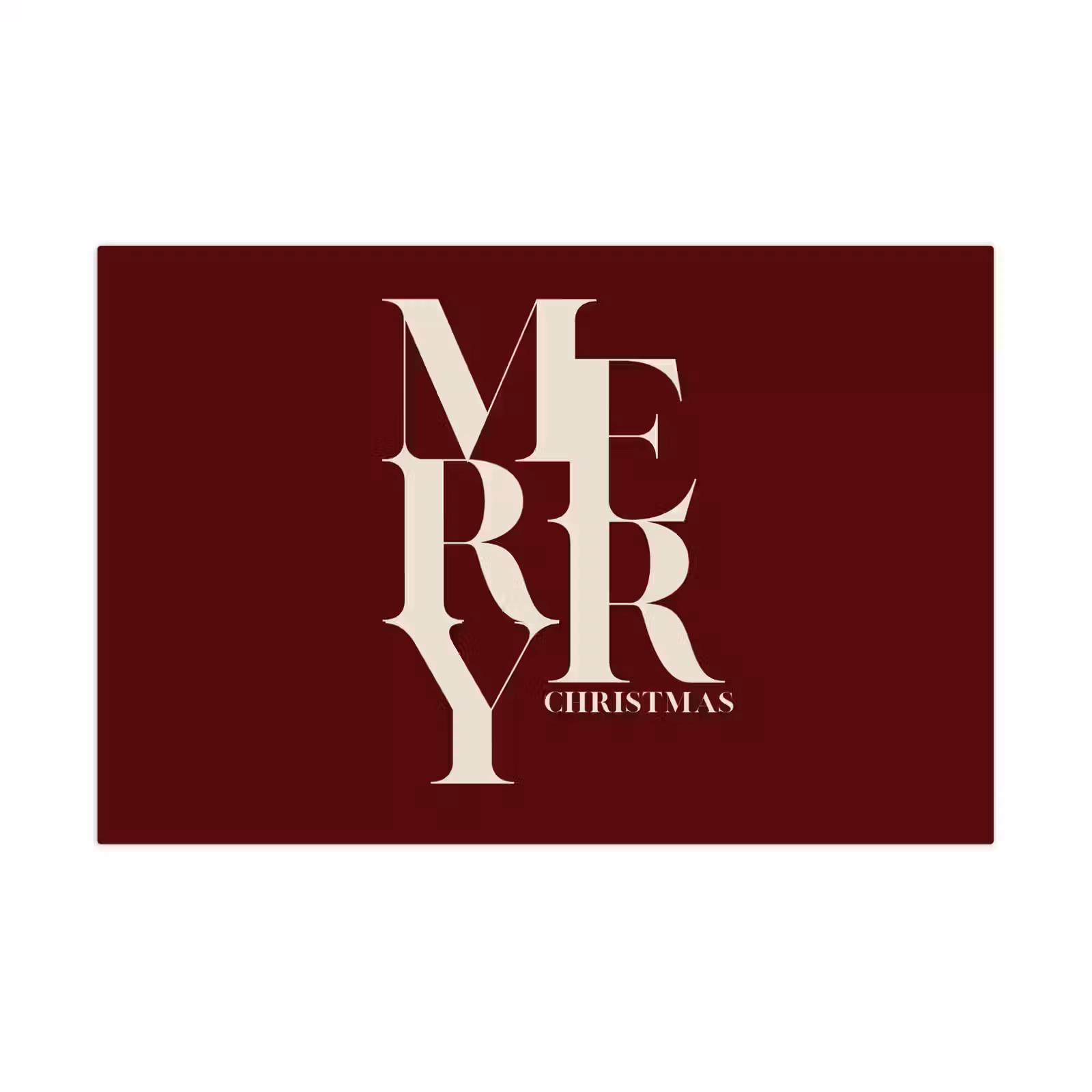 Speelkleed - Merry - Tekst - Donker - Rood — 1