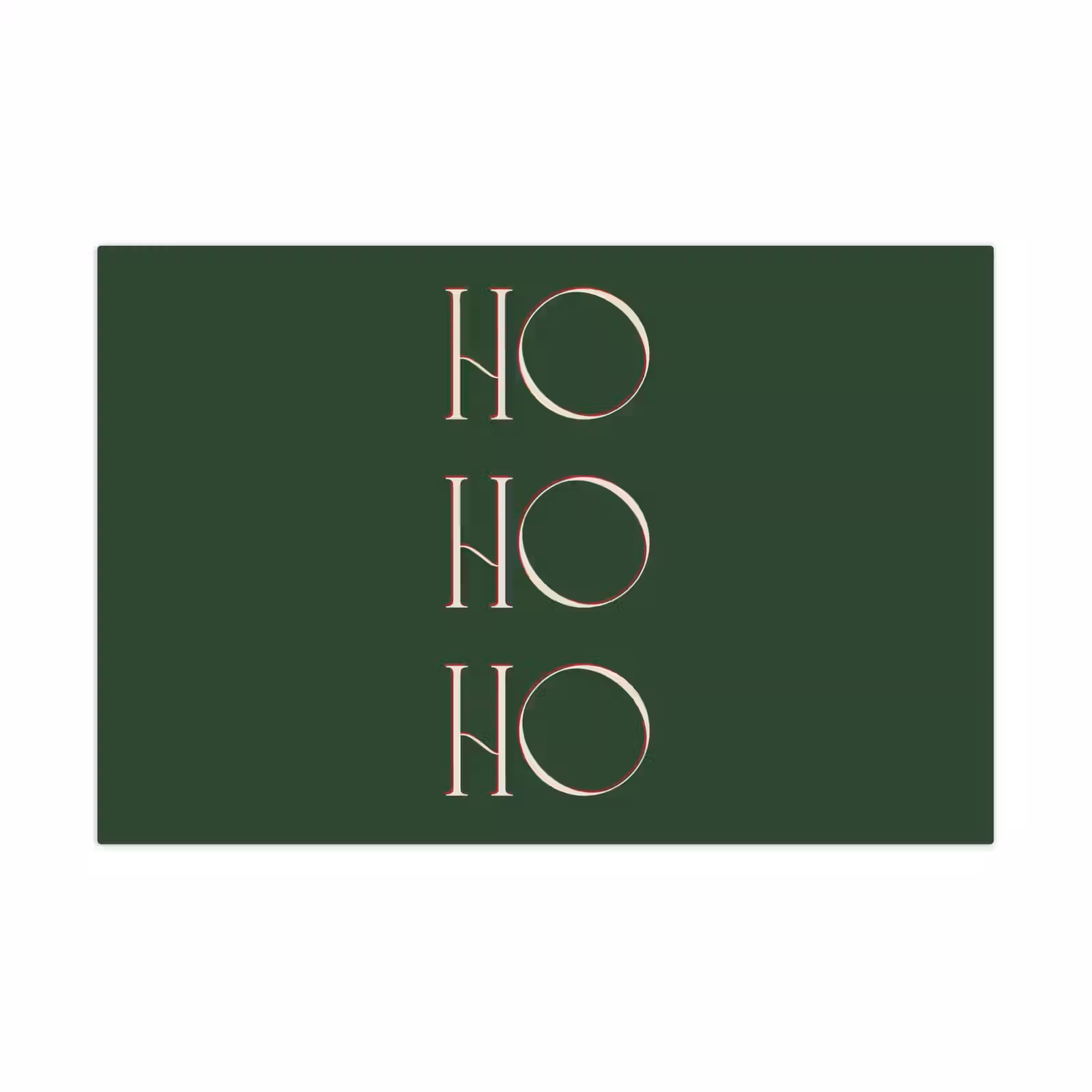 Speelkleed - Tekst - Kerst - Modern - Groen — 1