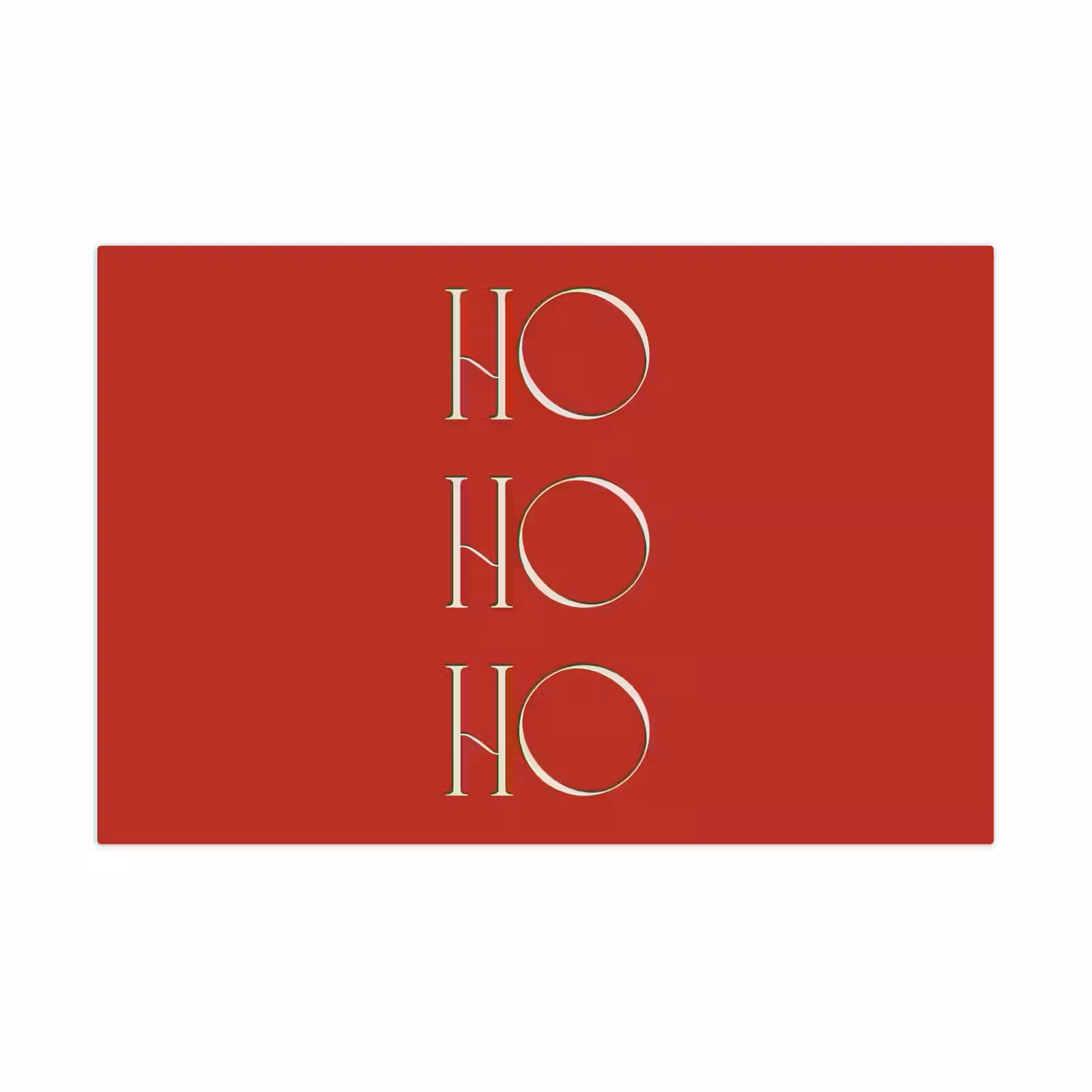 Speelkleed - Tekst - Kerst - Modern - Rood — 1