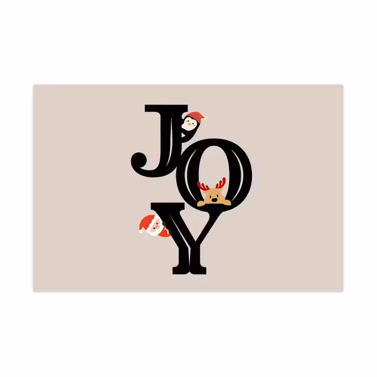 Speelkleed - Joy - Animatie - Zwart - Kerst — 1