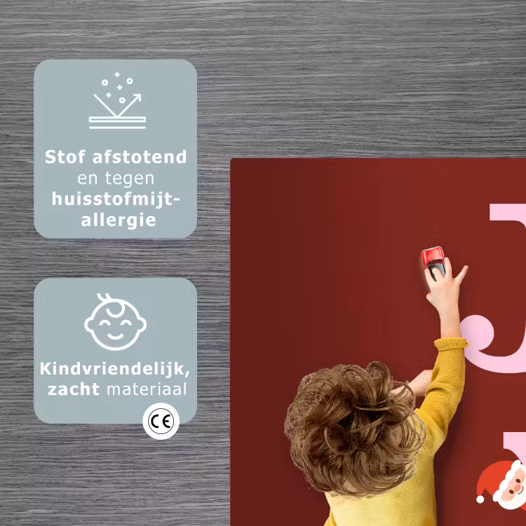 Speelkleed - Joy - Kerst - Animatie - Rood - Roze — 3