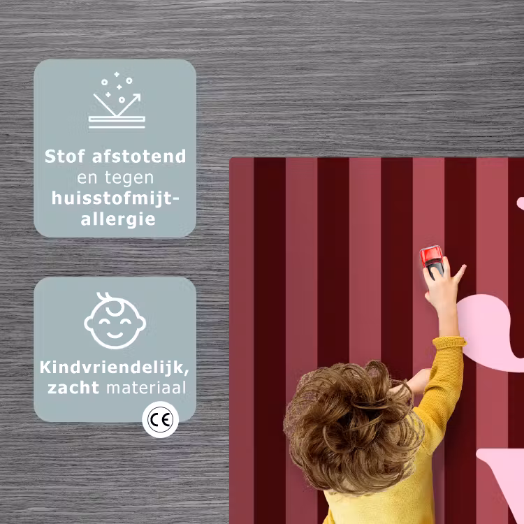 Speelkleed - Joy - Kerst - Tekst - Roze — 3