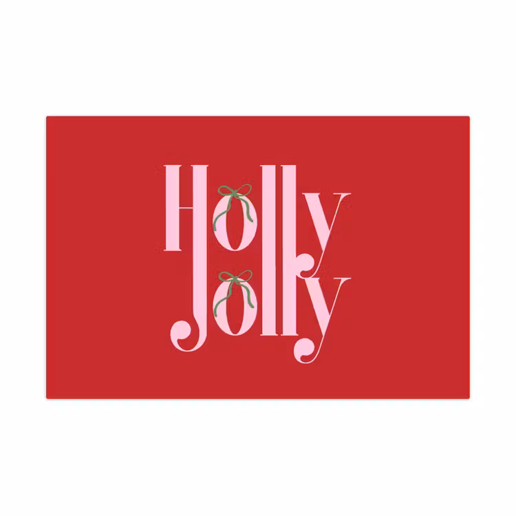 Speelkleed - Kerst - Roze - Rood - Tekst — 1