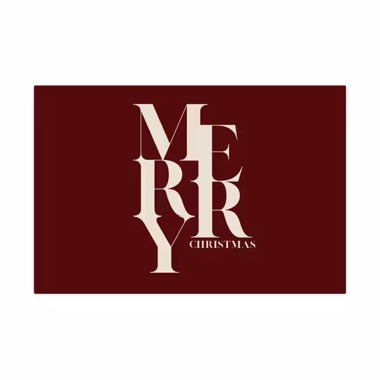 Speelkleed - Merry - Tekst - Donker - Rood — 1