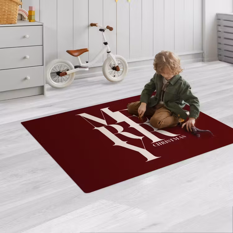 Speelkleed - Merry - Tekst - Donker - Rood — 2