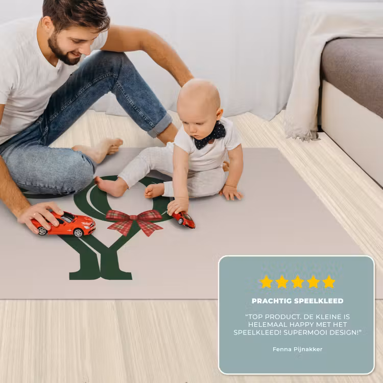 Speelkleed - Tekst - Kerst - Groen — 5