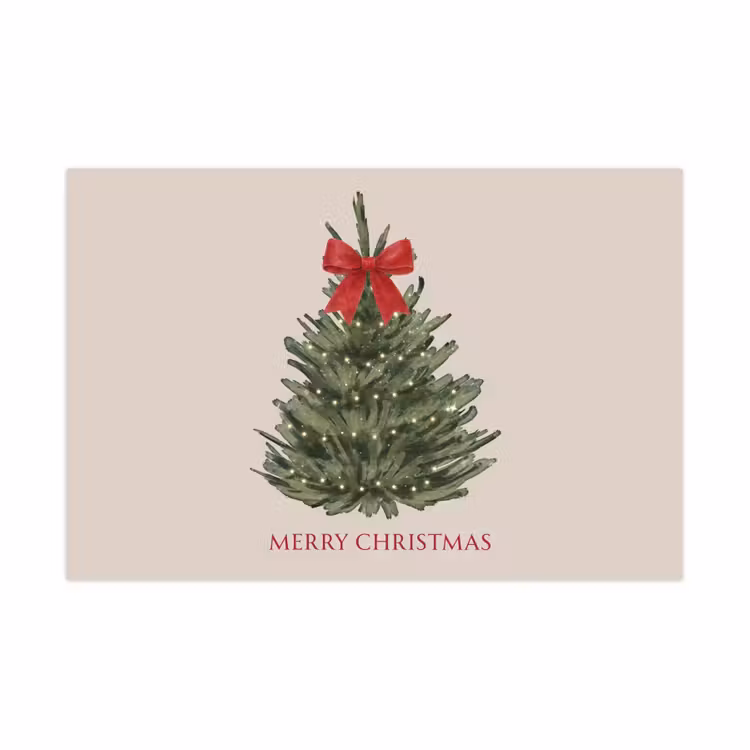 Speelkleed - Tekst - Kerst - Kerstboom — 1