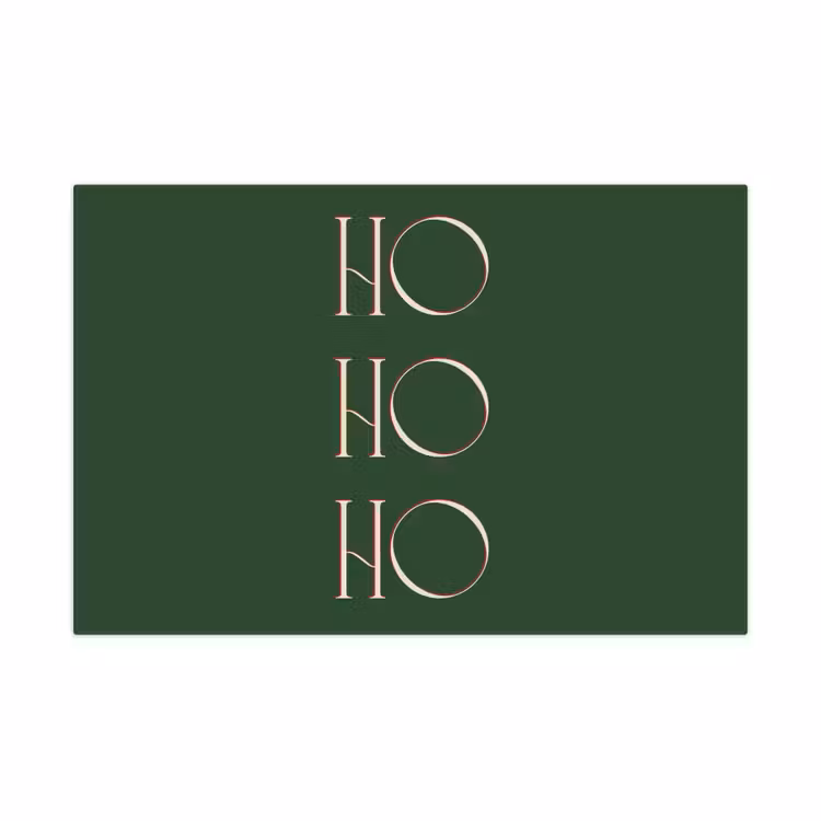 Speelkleed - Tekst - Kerst - Modern - Groen — 1