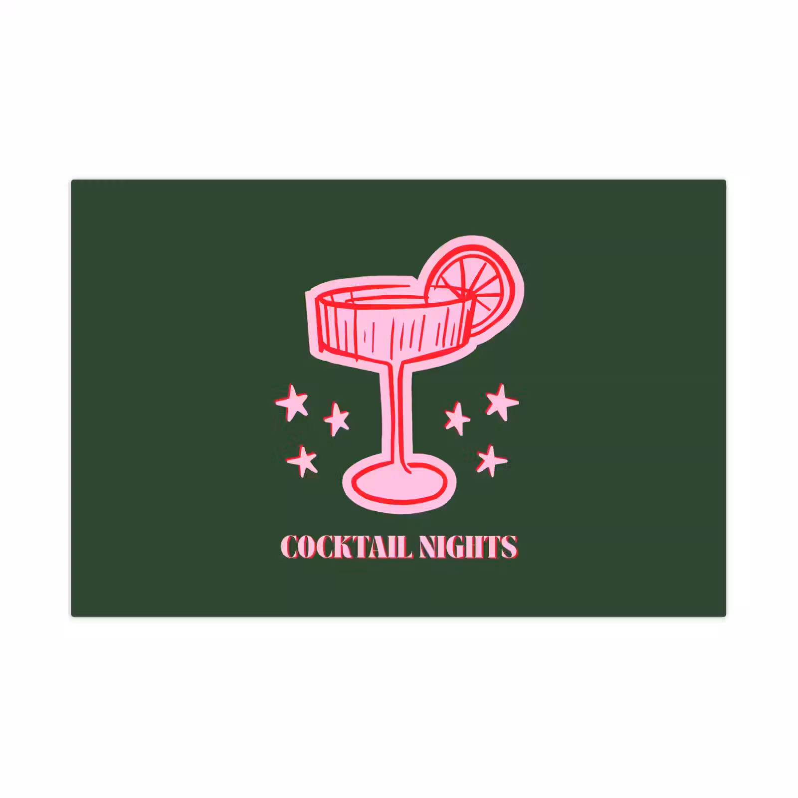 Speelkleed - Cocktail - Kerst - Roze - Groen — 1