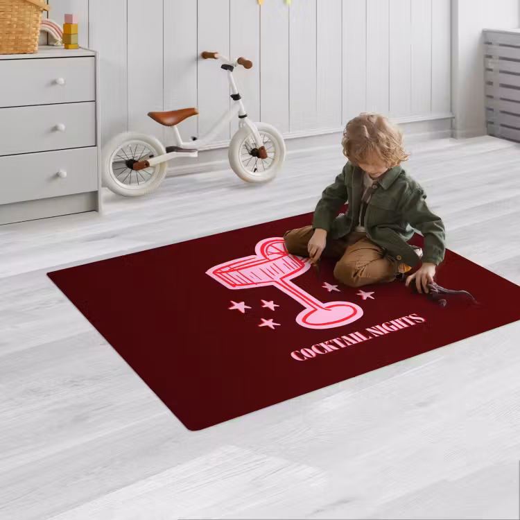 Speelkleed - Cocktail - Kerst - Burgundy - Roze — 2