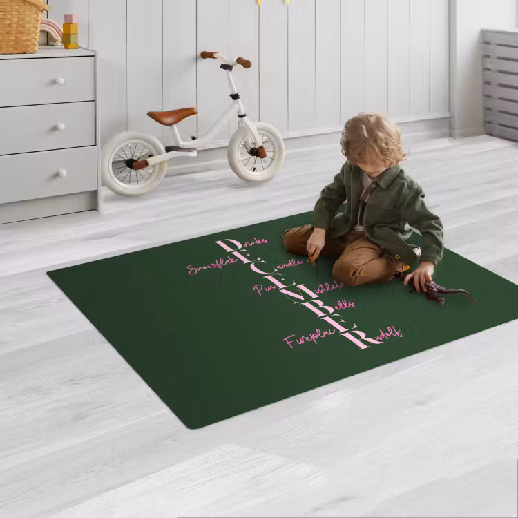 Speelkleed - December - Tekst - Kerst - Groen — 2