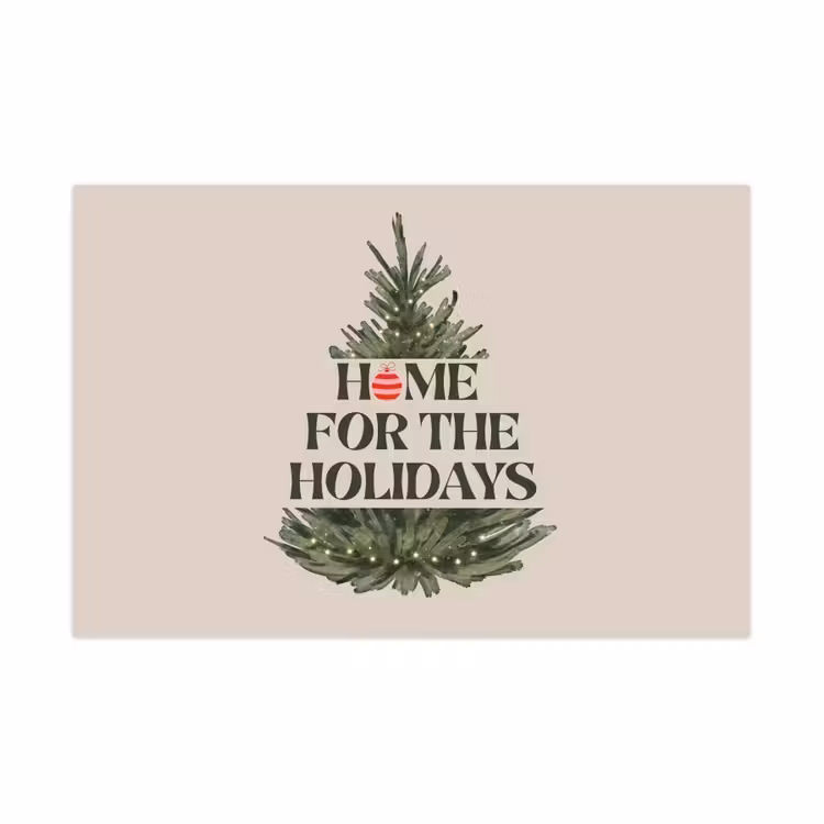Speelkleed - Kerst - Tekst - Kerstboom - Beige — 1