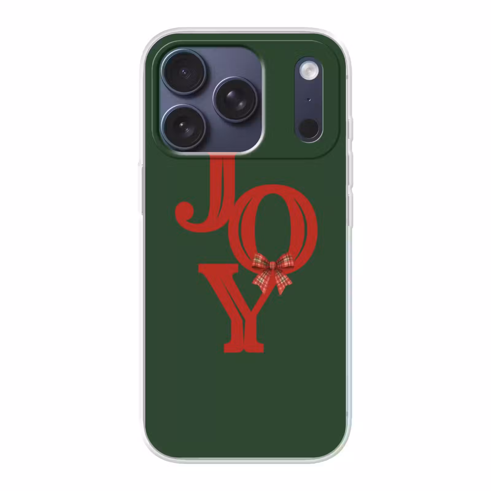 Telefoonhoesje - Tekst - Kerst - Rood — 1
