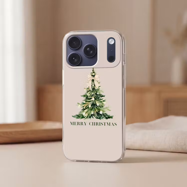 Telefoonhoesje - Kerst - Kerstboom - Tekst — 3