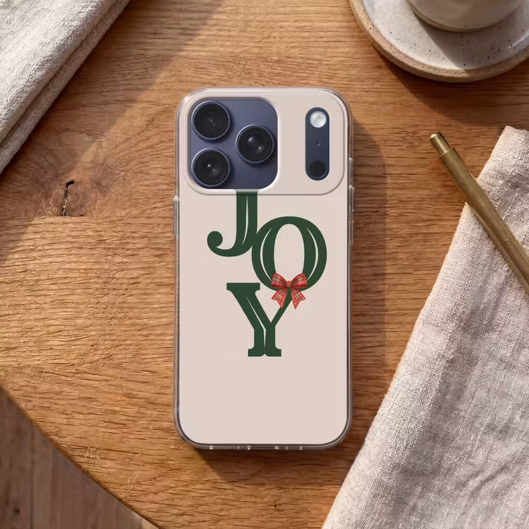 Telefoonhoesje - Tekst - Kerst - Groen — 2