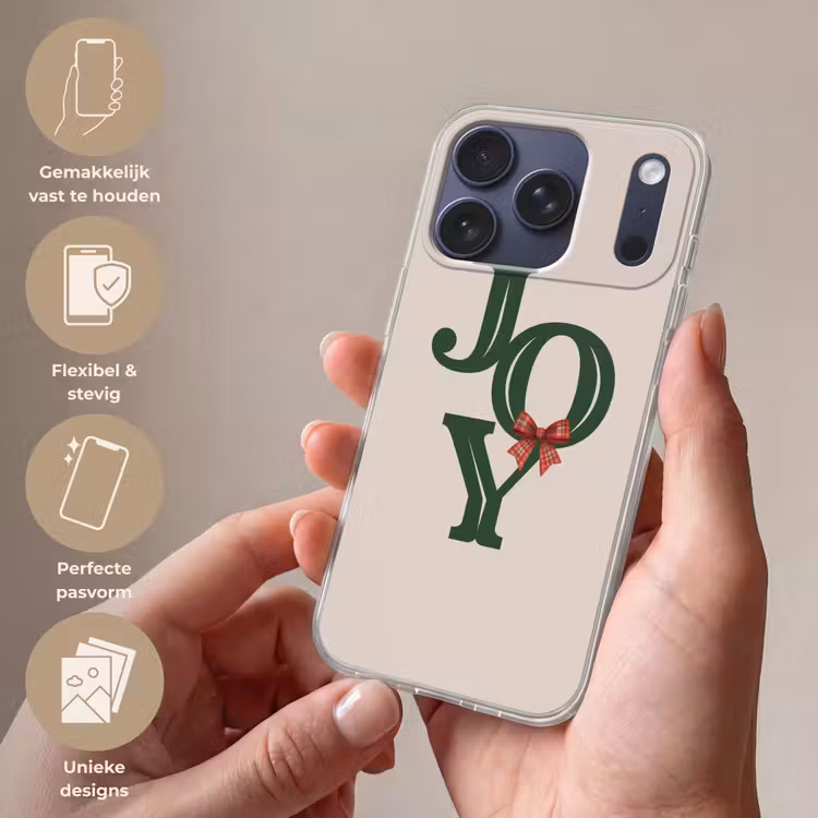 Telefoonhoesje - Tekst - Kerst - Groen — 4