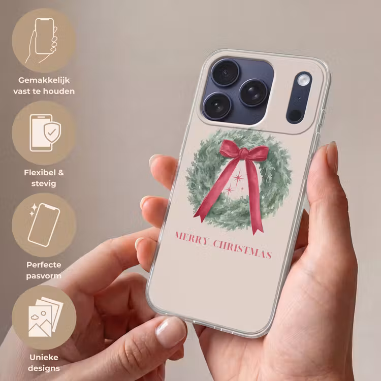 Telefoonhoesje - Winter - Kerst - Tekst — 4