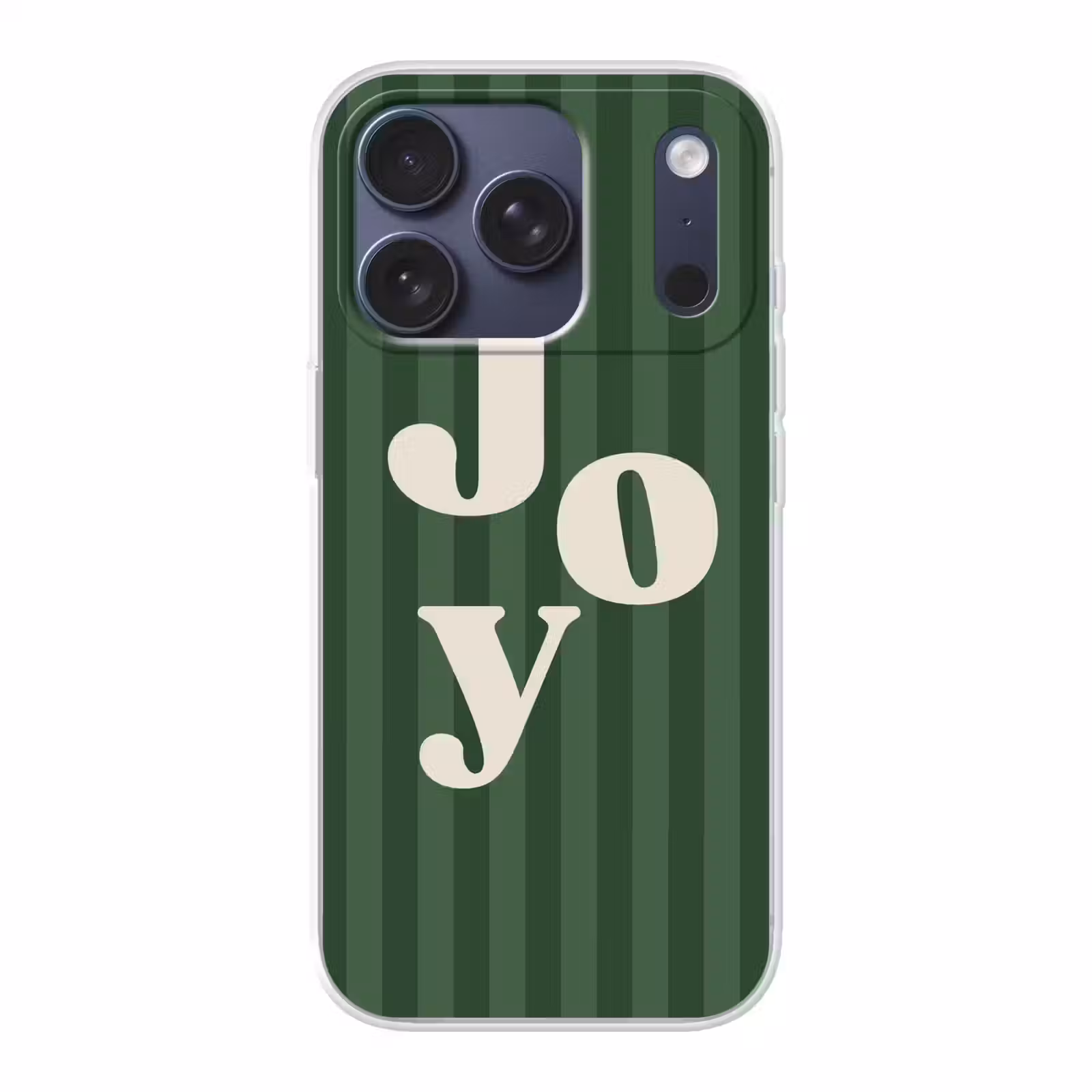 Telefoonhoesje - Joy - Kerst - Tekst - Groen — 1