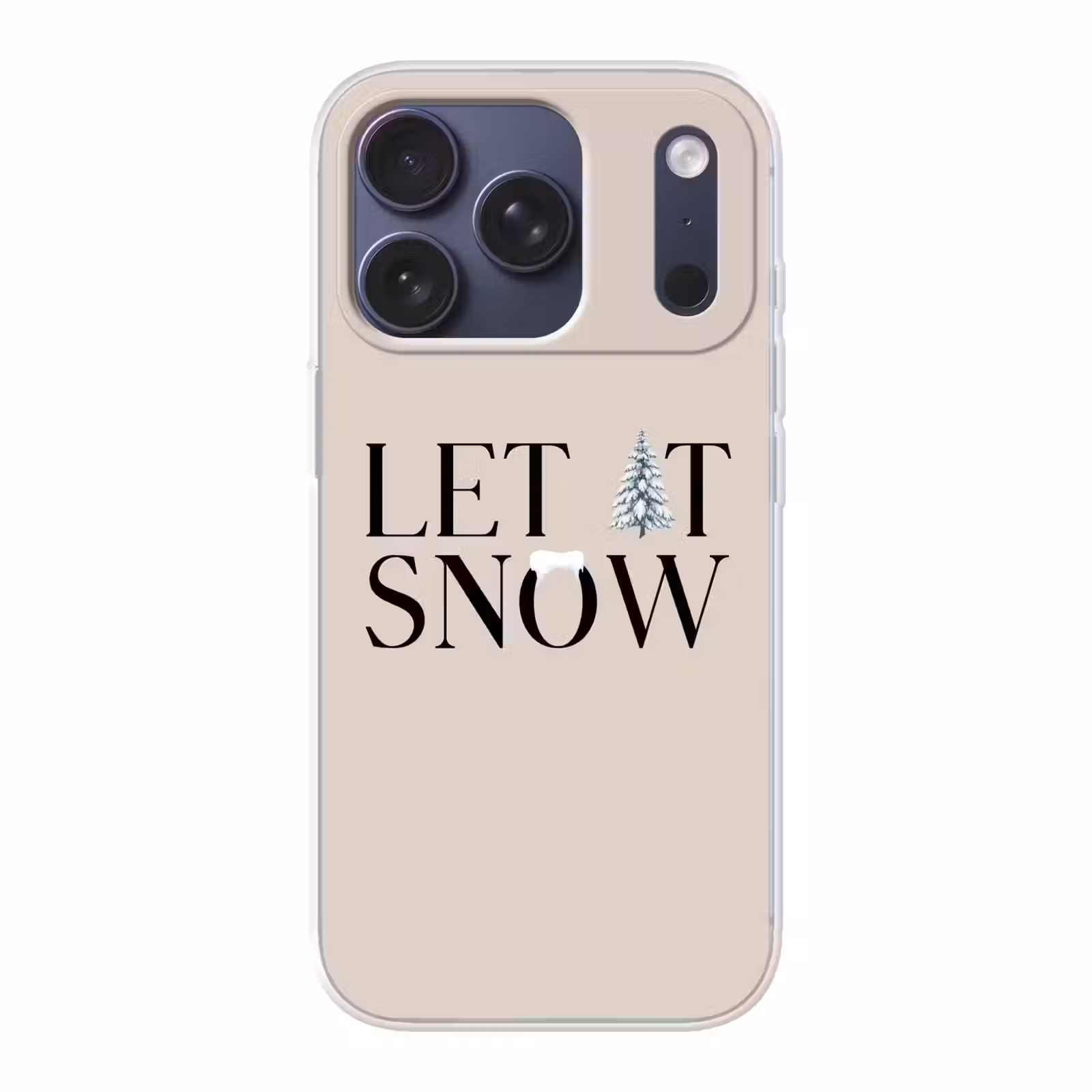 Telefoonhoesje - Tekst - Kerst - Sneeuw — 1