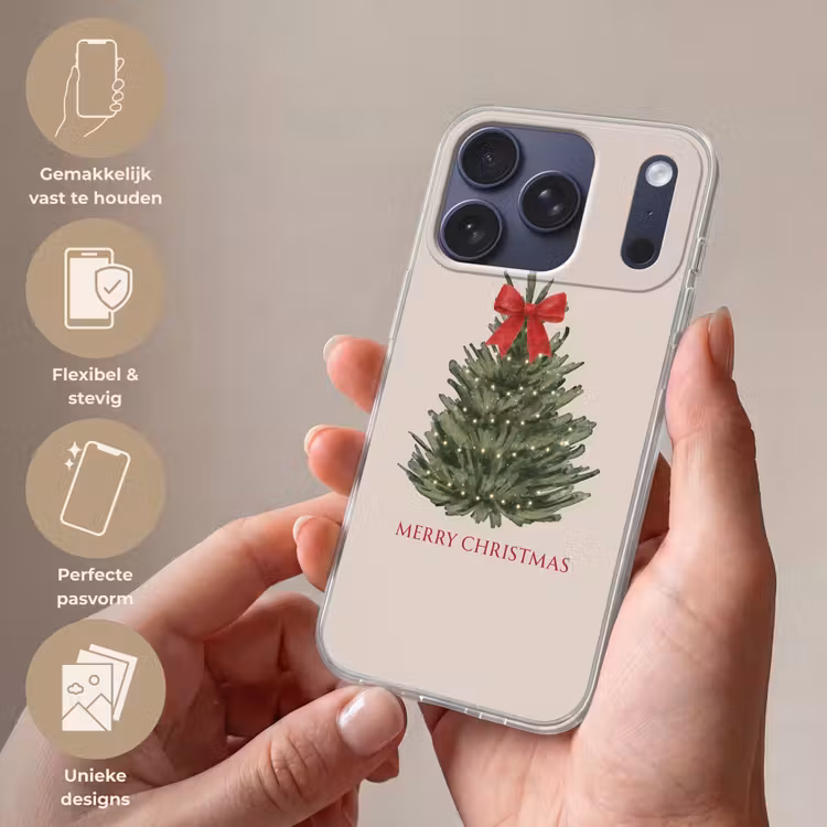Telefoonhoesje - Tekst - Kerst - Kerstboom — 4