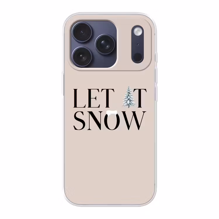 Telefoonhoesje - Tekst - Kerst - Sneeuw — 1
