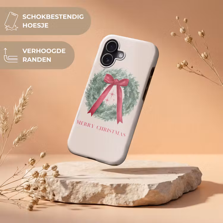 Telefoonhoesje Toughcase - Winter - Kerst - Tekst — 5