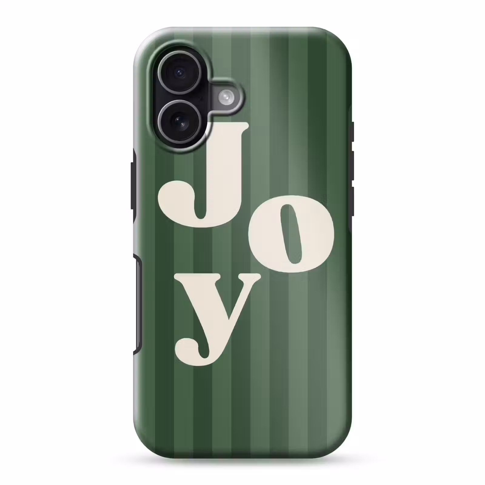 Telefoonhoesje Toughcase - Joy - Kerst - Tekst - Groen — 1
