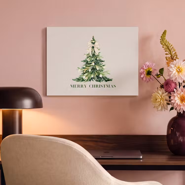 Akoestisch schilderij - Kerst - Kerstboom - Tekst — 4