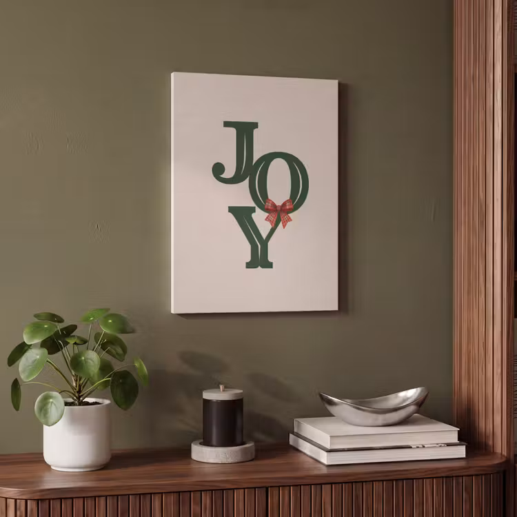 Akoestisch schilderij - Tekst - Kerst - Groen — 4