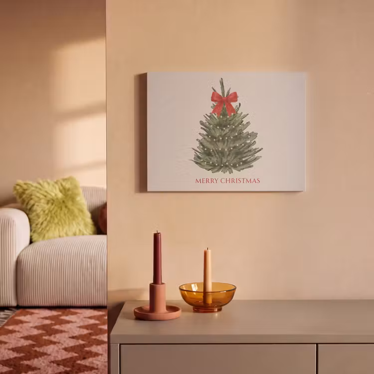 Akoestisch schilderij - Tekst - Kerst - Kerstboom — 2