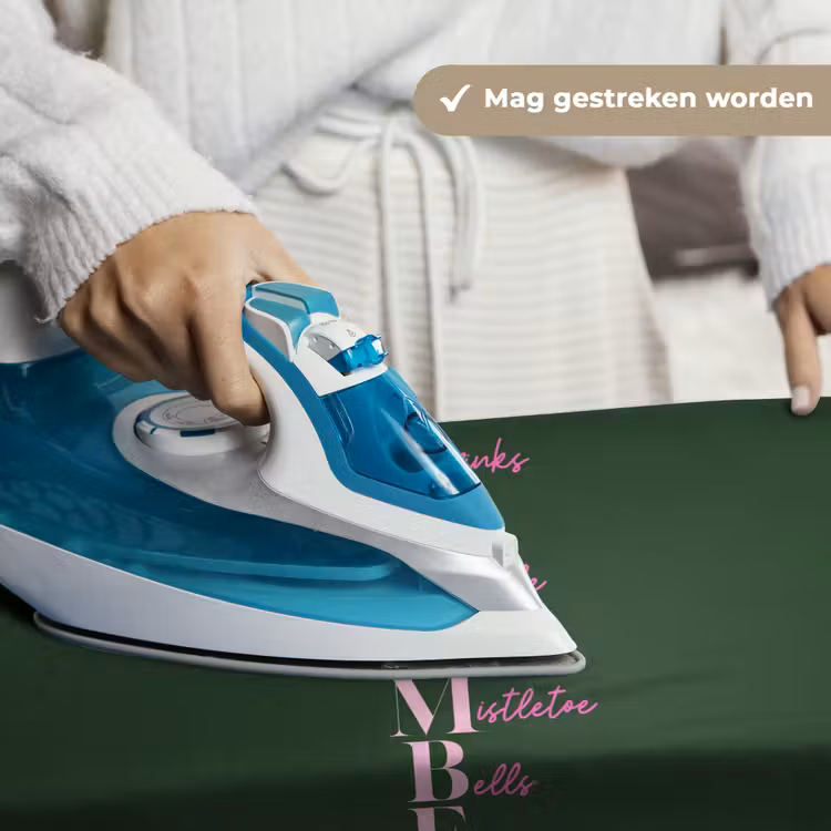 Wandkleed - December - Tekst - Kerst - Groen — 6