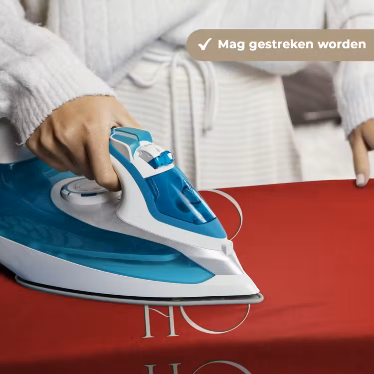 Wandkleed - Tekst - Kerst - Modern - Rood — 6
