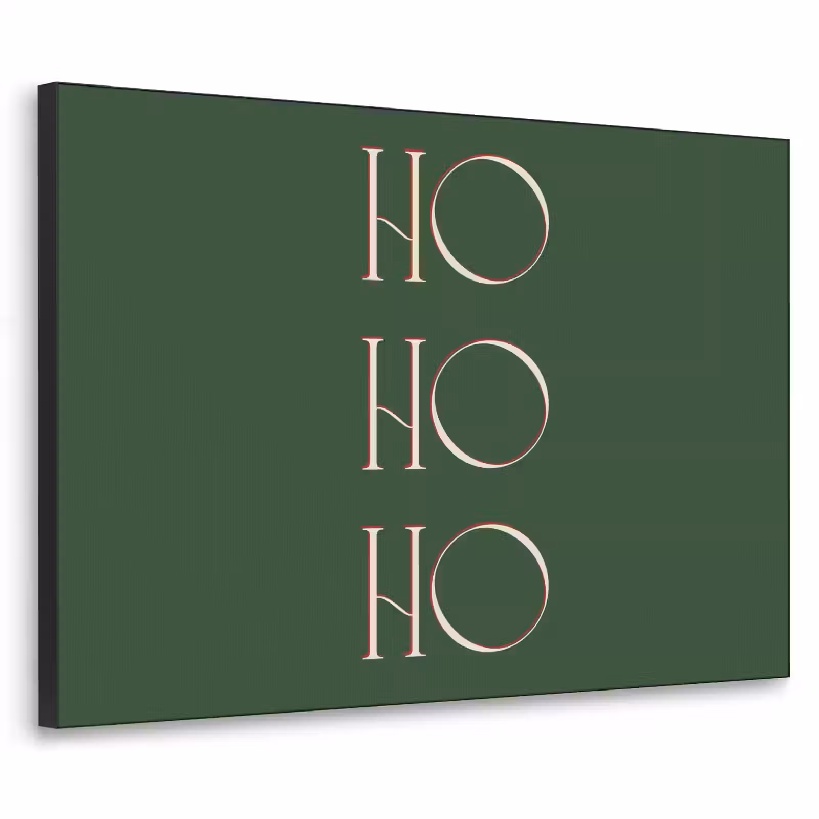 Art frame - Tekst - Kerst - Modern - Groen — 1
