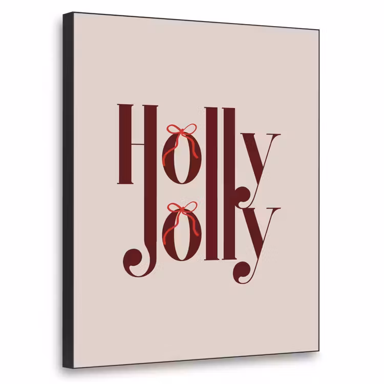 Art frame - Tekst - Kerst - Bruin — 1