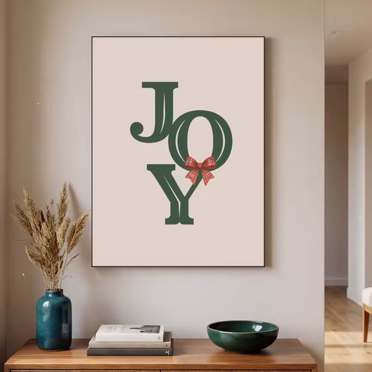 Art frame - Tekst - Kerst - Groen — 3