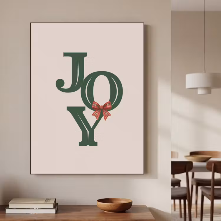 Art frame - Tekst - Kerst - Groen — 5