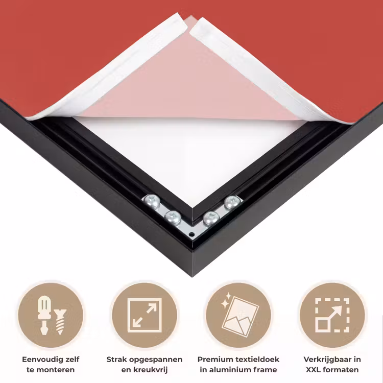 Art frame - Tekst - Kerst - Modern - Rood — 8