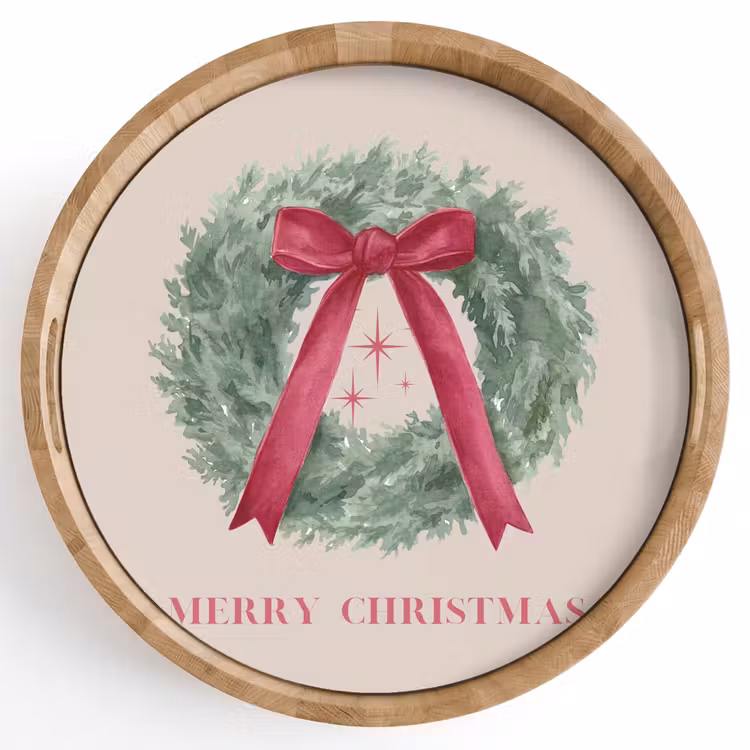 Dienblad - Winter - Kerst - Tekst — 1