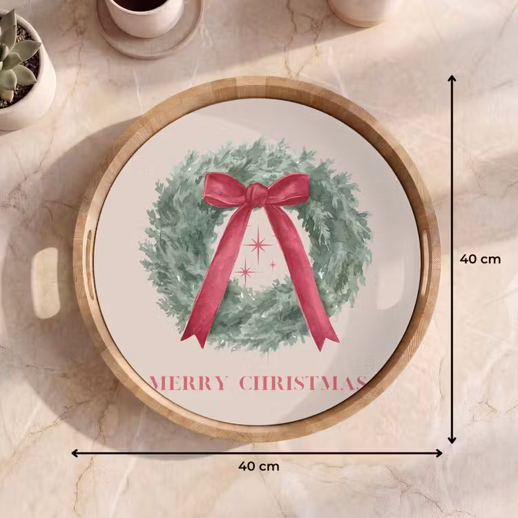 Dienblad - Winter - Kerst - Tekst — 9